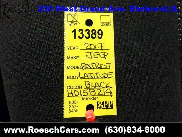 2017 Jeep Patriot Latitude 4dr SUV